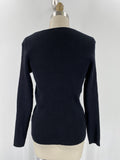Black Fitted Sweater, XL