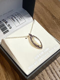 New Sparkle Allure Silver Plated Swarovski Marcasite Necklace