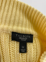 Talbots Yellow Cardigan, 1X