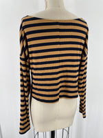 Hyfve Stripe Cropped Top, S