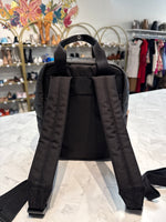 Reebok Black Quilted Mini Backpack, 10"x9"