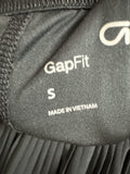 Gap Fit Pleated Black Skort Skirt, S