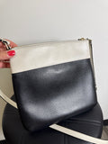 Kate Spade Cream/Black Crossbody Bag, 10"x9.5"