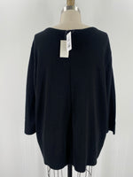 New CJ Banks Black Cardigan, 3X
