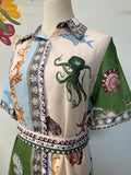 Blue Dress Cotton/Linen , S