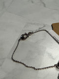 Coach Silver Adjustable Bracelet