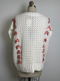 New 37 Orchard Cream Sweater, XL