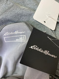 New Eddie Bauer Gray Resolution Dress, L with Built In Bra