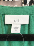 J. Jill Green Dress, XL