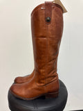Frye Retail $318 Cognac Leather Melissa Button Boots, 7.5