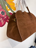 Brown Shoulder Bag, 15"x10"