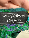 New Retail $195 Wear Molly Art Originals Poncho, One Size