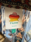 Farm Rio Retail $198 Embroidered Tapestry Top, L