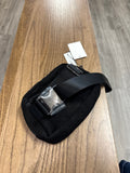 New Ododos Black Belt Bag, 7"x5"