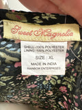 Sweet Magnolia Black Dress, XL
