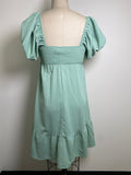 Belongsci Green Dress, S