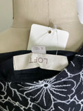 New Loft Black Dress, S