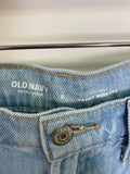 Old Navy Baggy Wide Leg 30" Inseam Jeans, 8