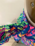 Lilly Pulitzer Off Shoulder 100% Silk Top, L