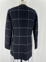 Talbots Black Wool Blend Cardigan, XS