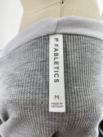 Fabletics Gray Hoodie Jacket, M