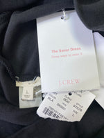 New J. Crew Black Sanur Dress, L (3 ways to wear)