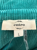 Entro Green Corduroy Jacket, L