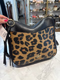 Coach Leopard Print Chaise Crossbody Bag, 9"x10.5"
