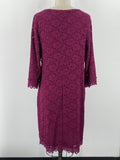 New Alfani Cranberry Dress, 0X (XL)