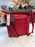New The Sak Red Leather Crossbody Bag