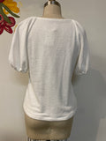 Loft White Top, M