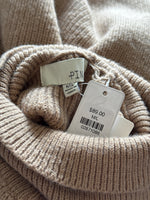 New Pinch Brown Turtleneck Sweater, M/L