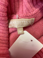 Benedetta B. Pink Wool/Cashmere Blend Sweater, M