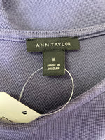 Ann Taylor Purple Top, M
