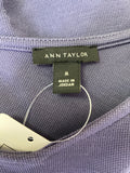 Ann Taylor Purple Top, M