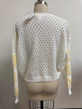 Kori America White Sweater, L