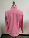 Tommy Bahama Pink Stripe Pullover, L