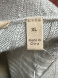 Soft Surroundings 2pc Gray Sweater, XL