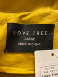 Love Tree Yellow Vest, L