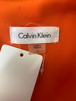 Calvin Klein Orange Open Shoulder Dress, 6