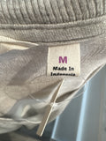 Athleta Gray Criss Cross Front Tunic Sweater, M