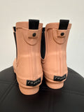 Roma Pink Chelsea Rain Boots, 7