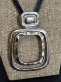 Black/Silver Necklace