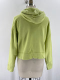 Old Navy Green Cropped Hoodie Sweatshirt, M