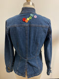 Style & Co Denim Upcycled Jacket, S