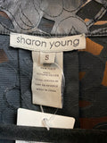 New Sharon Young Black Jacket, S