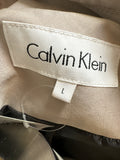 Calvin Klein Tan Trench Coat, L