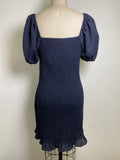 New Gianni Bini Blue Smocked Dress, XL