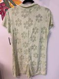 New Justify Green Embossed Terry Romper, XL