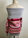 Athleta Gray/Pink Sweater, S